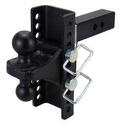 Shocker Hitch - Shocker Hitch SH-XR100-10-340BLK Shocker XR 12K 2" Adjustable Receiver Hitch - Image 1