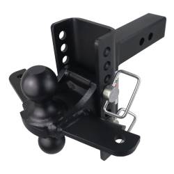 Shocker Hitch - Shocker Hitch SH-XR100-10-340BLK-SC Shocker XR 12K 2" Adjustable Receiver Hitch - Image 1