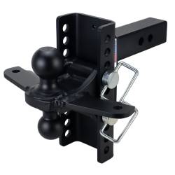 Shocker Hitch - Shocker Hitch SH-XR100-10-340BLK-SC Shocker XR 12K 2" Adjustable Receiver Hitch - Image 2