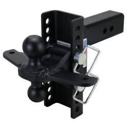 Shocker Hitch - Shocker Hitch SH-XR125-10-340BLK-SC Shocker XR 16K 2.5" Adjustable Hitch - Image 2