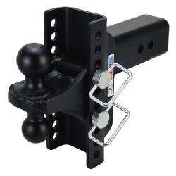 Shocker Hitch - Shocker Hitch SH-XR130-340BLK Shocker XR 20K 3" Adjustable Receiver Hitch - Image 1