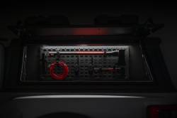 Rough Country Suspension Systems - Rough Country Truck Cap MOLLE Side Storage Bin Panel LH Black 734004 - Image 3