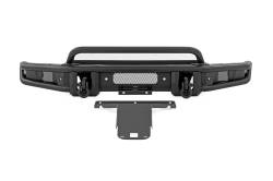 Rough Country Suspension Systems - Rough Country 51216 Tubular Black Front Bumper for 21-23 Ford F150 - Image 6