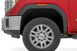 Rough Country Suspension Systems - Rough Country OEM Mud Flap Removal Kit Black 20-25 Sierra HD 13005 - Image 2