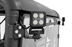 Rough Country Suspension Systems - Rough Country 96111 Rear Cab Mount 2" LED Pod Light Kit for CFMoto Uforce 1000 - Image 4