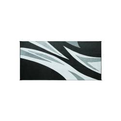 Faulkner - Faulkner 46258 Reversible Multipurpose Mat 8'x16' Summer Waves Black - Image 1