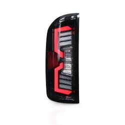 Winjet - Winjet CTWJ-0756-BS-SQ Black Smoke LED Taillights for Dodge Ram 1500/2500/3500 - Image 2