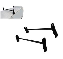 Black Horse Off Road - Black Horse TR-WRG2 Ladder Rack Black for 03-25 Express Savana Econoline - Image 1