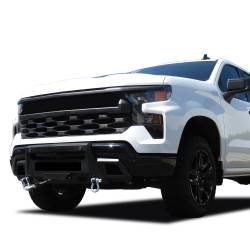 Black Horse Off Road - Black Horse AR3HD06NL Armour-3 HD Black Winch Bumper for 22-25 Silverado 1500 - Image 2