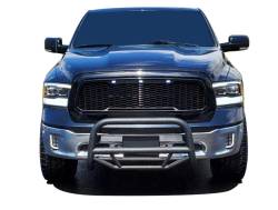 Black Horse Off Road - Black Horse MBT-MR1312 Max-T Bull Bar Textured Black 09-10 Ram 1500 Classic - Image 2