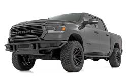 Rough Country Suspension Systems - Rough Country 51214 Tubular Black Front Bumper for 19-24 Ram 1500 - Image 3