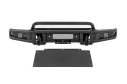 Rough Country Suspension Systems - Rough Country 51214 Tubular Black Front Bumper for 19-24 Ram 1500 - Image 5