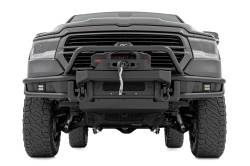 Rough Country Suspension Systems - Rough Country 51214W Tubular Front Winch Bumper Black for 19-24 Ram 1500 - Image 2
