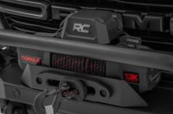 Rough Country Suspension Systems - Rough Country 51214W Tubular Front Winch Bumper Black for 19-24 Ram 1500 - Image 4