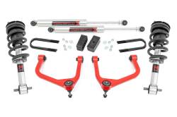 Rough Country Suspension Systems - Rough Country 110540RED 3.5" M1 Strut Suspension Lift for 25-26 GMC Sierra 1500 - Image 1