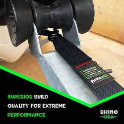 Rhino USA - Rhino USA RNO-WNCH-STRP 2"x20' Boat Winch Strap w/hook - Image 2