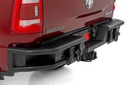 Rough Country Suspension Systems - Rough Country Tubular Black Rear Bumper for 10-24 Ram Trucks 51213 - Image 4