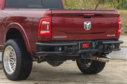 Rough Country Suspension Systems - Rough Country Tubular Black Rear Bumper for 10-24 Ram Trucks 51213 - Image 5