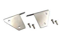 Kentrol - Kentrol 30461 Polished Spot Light Bracket Pair for 76-95 Jeep Wrangler CJ & YJ - Image 1