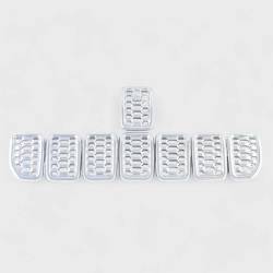 Trim Illusion - Trim Illusion ABS534 Chrome Front Grille Overlay for 21-25 Grand Cherokee WL - Image 1