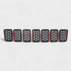 Trim Illusion - Trim Illusion ABS6527BLK Black Front Grille Overlay for 17-22 Grand Cherokee WK - Image 3