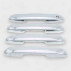 Trim Illusion - Trim Illusion DH337 Front/Rear Door Handle Covers Chrome for Land Cruiser - Image 1