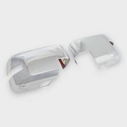 Trim Illusion - Trim Illusion MC344 Front Door Mirror Covers Chrome Ford Bronco - Image 2