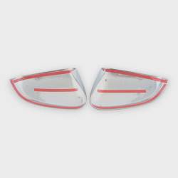 Trim Illusion - Trim Illusion MC345 Front Door Mirror Covers Chrome Trailblazer/Trax - Image 3