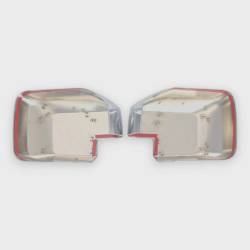 Trim Illusion - Trim Illusion MC349 Front Door Mirror Covers Chrome Ford Bronco - Image 3