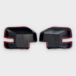 Trim Illusion - Trim Illusion MC6344BLK Front Door Mirror Covers Black Ford Bronco - Image 3