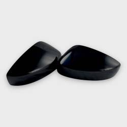 Trim Illusion - Trim Illusion MC6351BLK Front Door Mirror Covers Black Mazda CX-5/CX-9/CX-90 - Image 2
