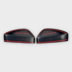 Trim Illusion - Trim Illusion MC6351BLK Front Door Mirror Covers Black Mazda CX-5/CX-9/CX-90 - Image 3