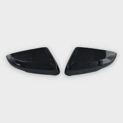Trim Illusion - Trim Illusion MC6352BLK Front Door Mirror Covers Black Cadillac ATS/CTS/CT5/CT6 - Image 1