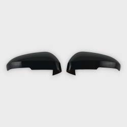 Trim Illusion - Trim Illusion MC6354BLK Front Door Mirror Covers Black for Nissan Rogue - Image 1