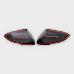 Trim Illusion - Trim Illusion MC6358BLK Front Door Mirror Covers Black Ford Edge - Image 3