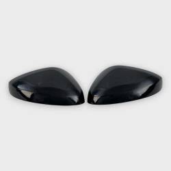 Trim Illusion - Trim Illusion MC6365BLK Front Door Mirror Covers Black Honda Civic - Image 1