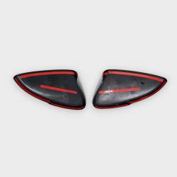 Trim Illusion - Trim Illusion MC6368BLK Front Door Mirror Covers Black Honda Accord - Image 3