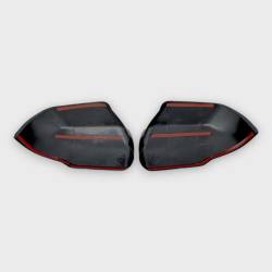 Trim Illusion - Trim Illusion MC6371BLK Front Door Mirror Covers Black for Tundra/Sequoia - Image 3