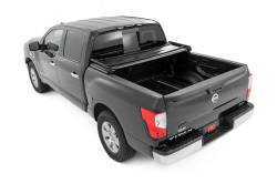 Rough Country Suspension Systems - Rough Country Soft Tri-Fold Tonneau Cover for 14-25 Nissan Titan 5.5' 41816555A - Image 4