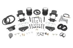 Rough Country Suspension Systems - Rough Country 10038AC Rear Air Spring Kit w/Compressor for 17-26 Ford F250/F350 - Image 1