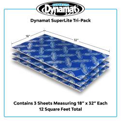 Dynamat - Dynamat 10612 Dynamat Superlite Tri-pak 3 Sheets Size 18" x 32" - Image 2