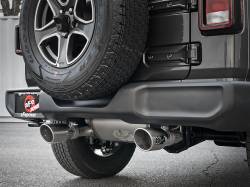 aFe Power - aFe 49-48066-P Rebel 2.5" Cat-Back Exhaust System for 18-25 Wrangler JL 3.6L - Image 6