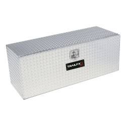TrailFX - TrailFX 190241 Underbody Tool Box 24" Bright Polished Aluminum Single Lid - Image 1