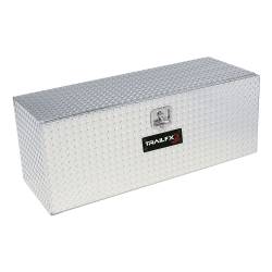 TrailFX - TrailFX 190361 Underbody Tool Box 36" Bright Polished Aluminum Single Lid - Image 1