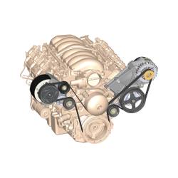 Holley - Holley Performance 20-136 LS Accessory Drive Belt/Bracket Kit for GM Car - Image 2