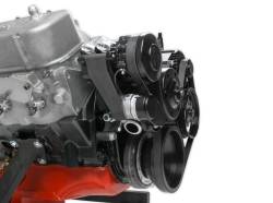 Holley - Holley Performance 20-242BK Mid-Mount Complete Accessory Drive System - Image 3