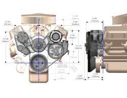 Holley - Holley Performance 20-242BK Mid-Mount Complete Accessory Drive System - Image 10