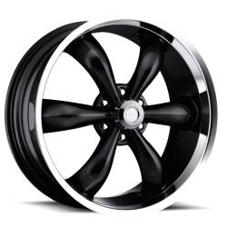 Vision Wheels 142-22983GB15 142 Legend 6 22x9.5 6x5.5 15mm Black/Machined