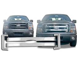 Quality Automotive Accessories - Quality Automotive SGC53308 Grille Accent Kit 13-14 Ford F150 - Image 1