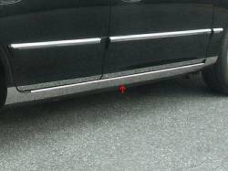 QAA TH24805 Stainless Rocker Panel Trim 8pc for 01-06 Kia Optima